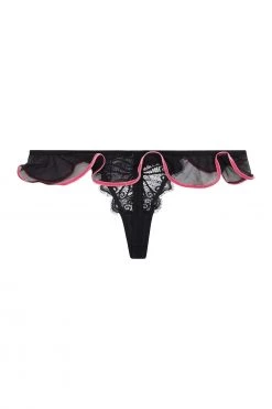 Playful Promises Monica Ribbon Slot Thong Outlet