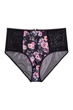 Playful Promises Curve Exclusive Jules Printed High Waist Knicker