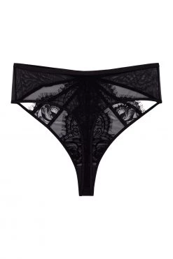Playful Promises Curve Exclusive Leandra Strapped Up High Waist Knicker Knickers