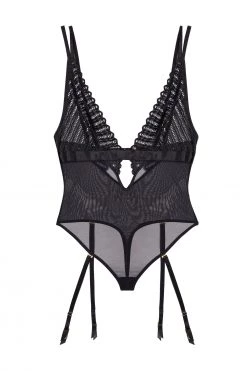 Wolf & Whistle Bodies Lacie Black Suspender Body 11 Wolf & Whistle Bodies Lacie Black Suspender Body