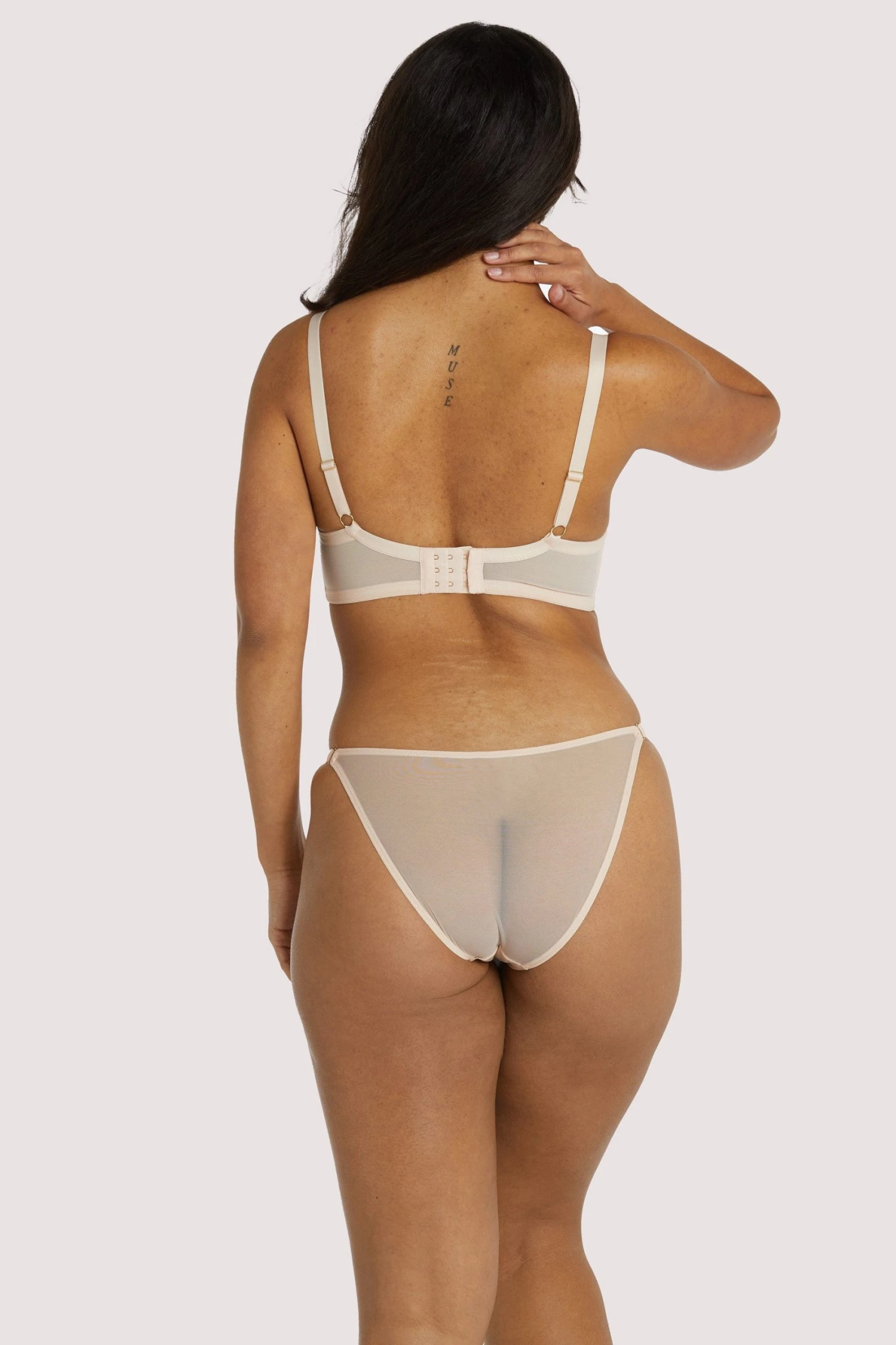 Playful Promises Virginia Peach Guipure Quarter Cup Bra 9 Playful Promises Virginia Peach Guipure Quarter Cup Bra