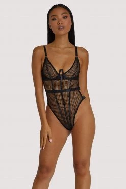 Regalia Playful Muse: Juliette Foxx Selena High Leg Bodysuit