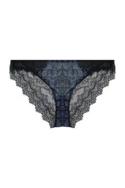 Deja Day Rosalyn Lilac Snake Brazilian Brief