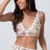 Kilo Brava White Embroidered Bralette Bras