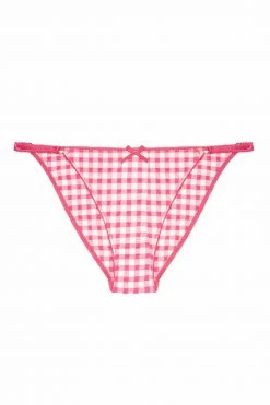 Squish Daisy Pink Gingham Brief