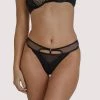 Regalia Elva Black Hipster Thong