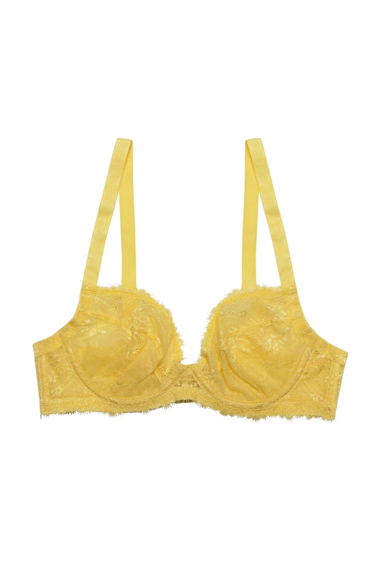Wolf & Whistle Ariana Yellow Everyday Plunge Bra 4 Wolf & Whistle Ariana Yellow Everyday Plunge Bra