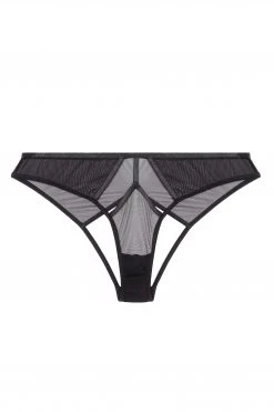 Hustler Outlet Sierra Black Cut Out Brief