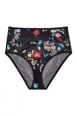Felicity Hayward X PP Elly Sequin Black HW Brief Core Knickers 11 Felicity Hayward X PP Elly Sequin Black HW Brief Core Knickers