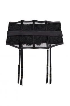 Playful Promises Anneliese Black Lace Waspie 23 Playful Promises Anneliese Black Lace Waspie