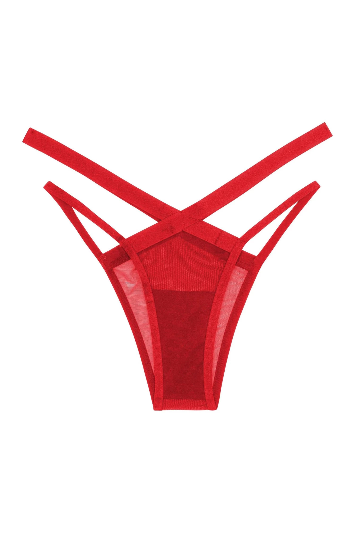 Felicity Hayward X PP Mercury Red Cross Over Mesh Brazilian 11 Felicity Hayward X PP Mercury Red Cross Over Mesh Brazilian