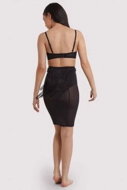 Bettie Page Lingerie Tassle Lingerie Skirt Nightwear