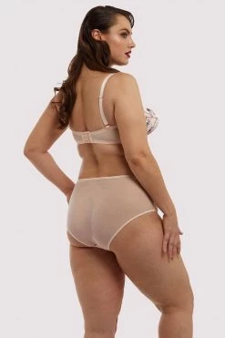 Bettie Page Lingerie New In Bras Showgirl Pink Overwire Bra