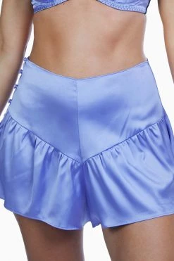 Bettie Page Lingerie Knickers Lilac French Knicker Briefs