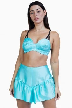 Bettie Page Lingerie Mint French Knicker Knickers