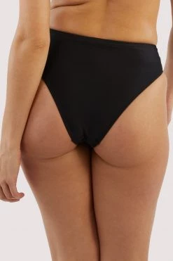 Bettie Page Lingerie Eco Jayne Black Bikini Brief Swimwear 9 Bettie Page Lingerie Eco Jayne Black Bikini Brief Swimwear