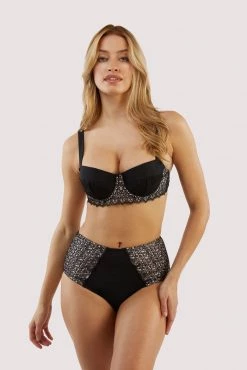 Bettie Page Lingerie Eco Vivien Balcony Bikini Top Swimwear