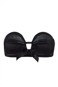 Bettie Page Lingerie Black Overwire Bra A - DD/E 6 Bettie Page Lingerie Black Overwire Bra A - DD/E