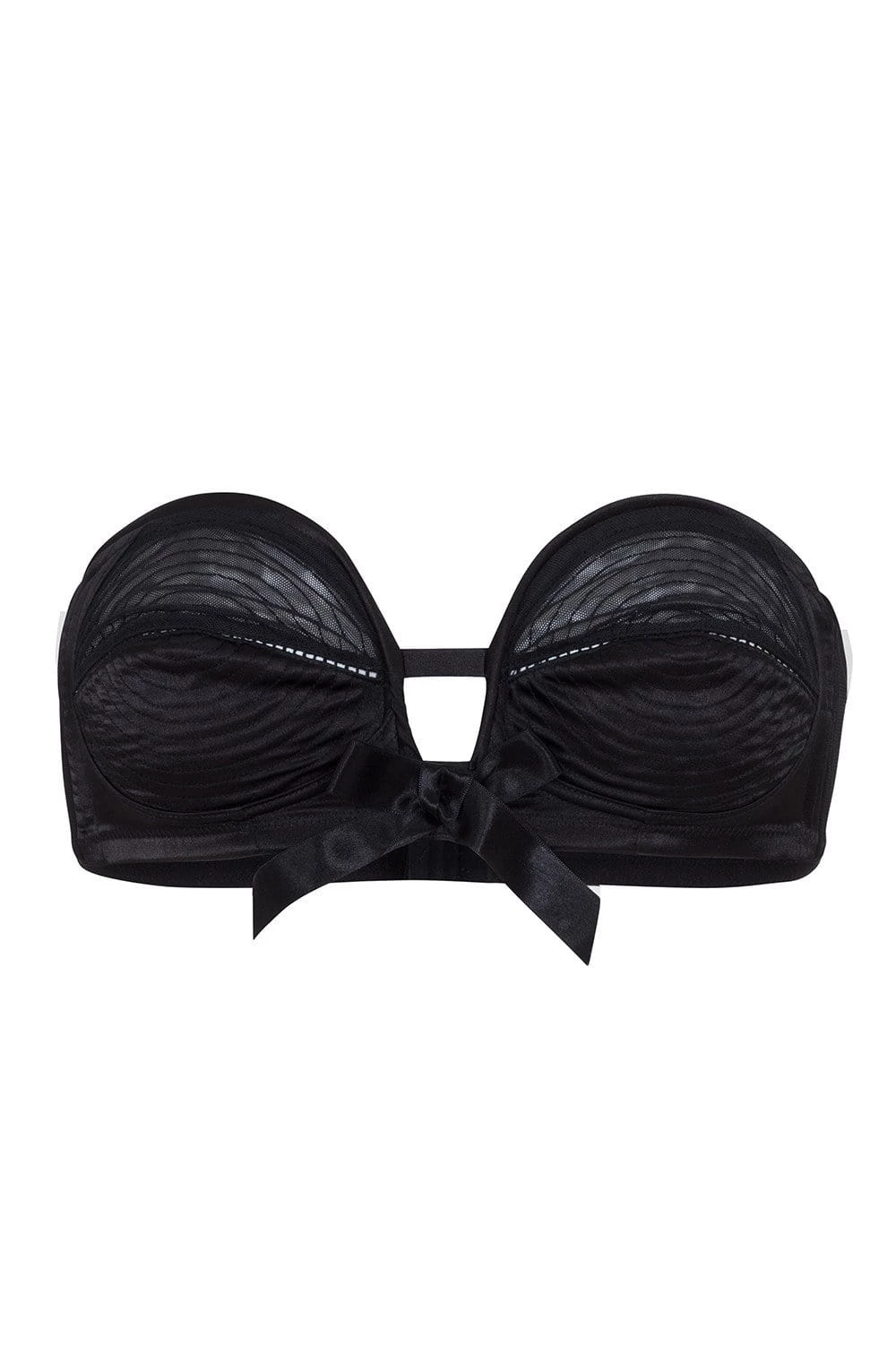 Bettie Page Lingerie Black Overwire Bra A - DD/E 3 Bettie Page Lingerie Black Overwire Bra A - DD/E