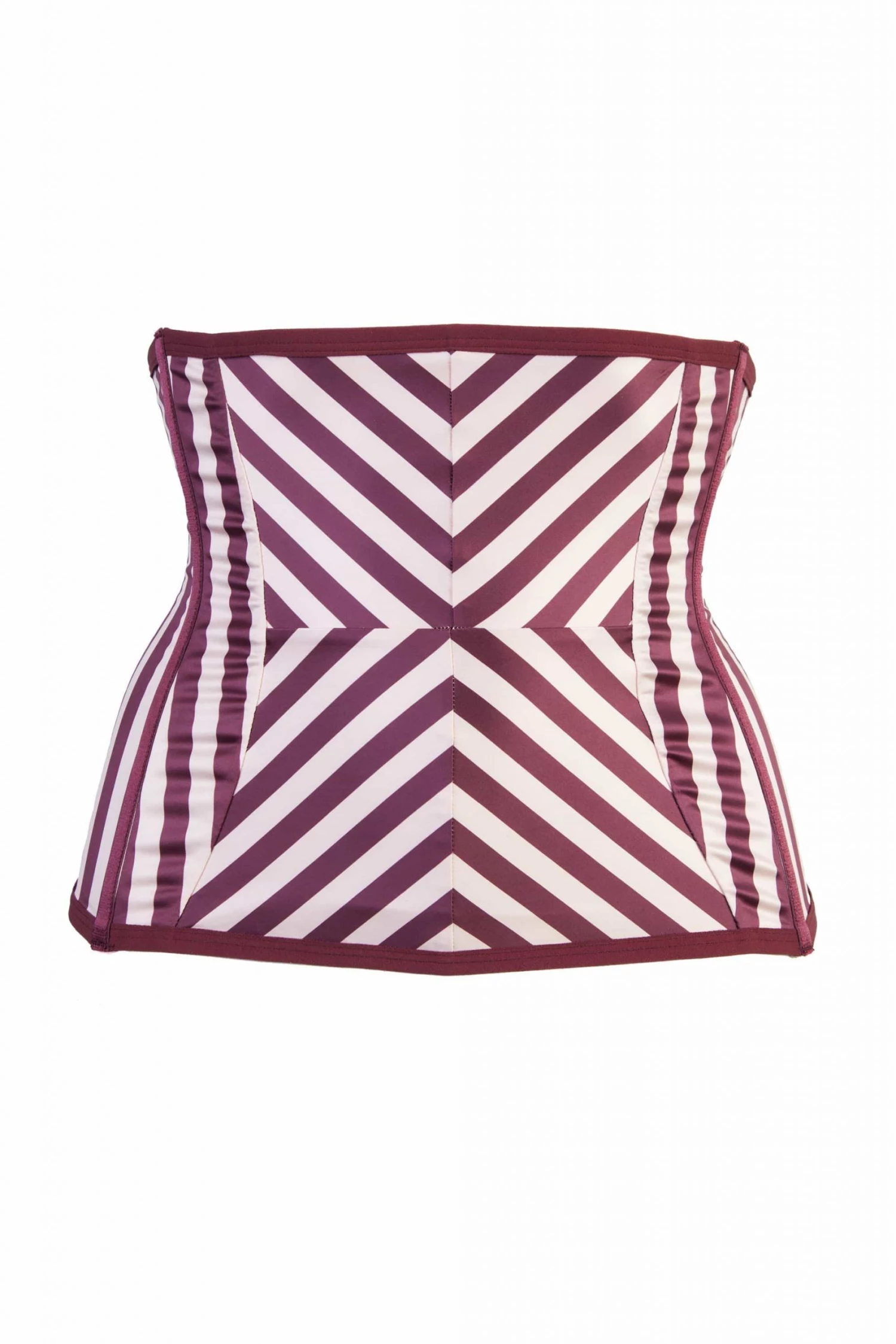 Playful Promises Beatrix Red Placement Stripe Waspie Curve Nightwear 3 Playful Promises Beatrix Red Placement Stripe Waspie Curve Nightwear