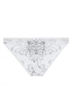 Wolf & Whistle WW X Charlotte McKinney Brooke White Chord Detail Brief Outlet