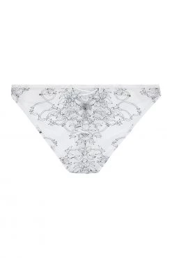 Wolf & Whistle WW X Charlotte McKinney Brooke White Chord Detail Brief Outlet