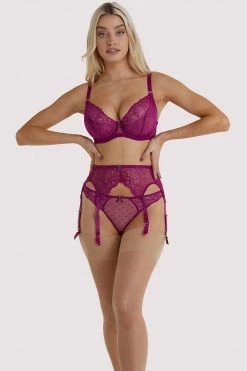 Dita Von Teese Lingerie Fiamma Magenta Bra