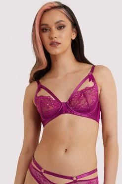 Dita Von Teese Lingerie New In Bras Madame X Magenta Bra