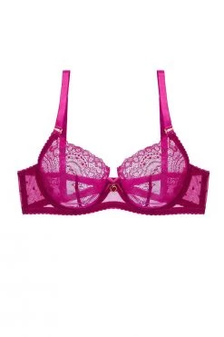 Dita Von Teese Lingerie Fiamma Magenta Bra