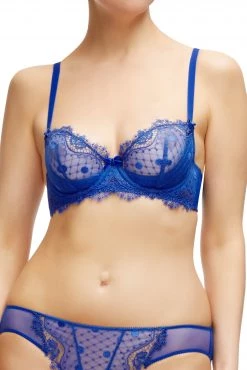 Dita Von Teese Lingerie Vedette Capri Blue Underwire Bra