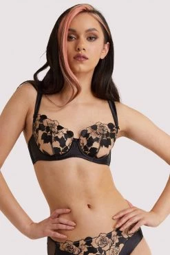 Dita Von Teese Lingerie Rosabelle Black Bra