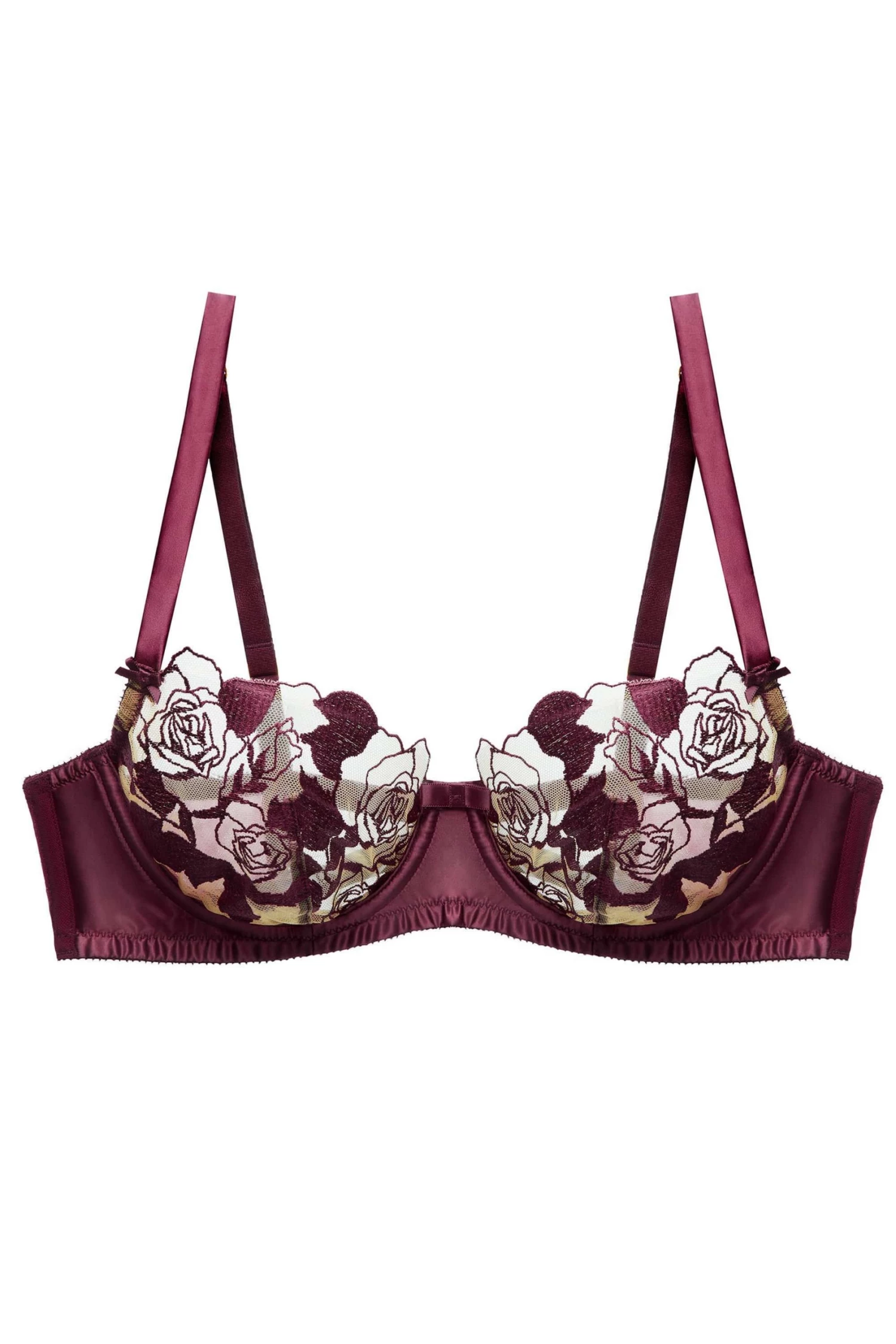 Dita Von Teese Lingerie Rosabelle Dark Cherry Bra 5 Dita Von Teese Lingerie Rosabelle Dark Cherry Bra