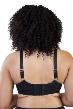 Playful Promises Curve Exclusive Bras Holly Black Mesh & Lace Bra