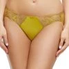 Dita Von Teese Lingerie New In Julies' Roses Chartreuse Brief