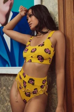 New In Bras Kilo Brava Leopard Bamboo Crop Top 7 New In Bras Kilo Brava Leopard Bamboo Crop Top