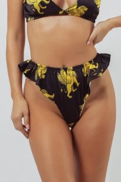 Knickers Kilo Brava Lioness Flutter Black Panty