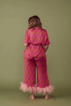 Kilo Brava Cheetah Shell Print PJ Set