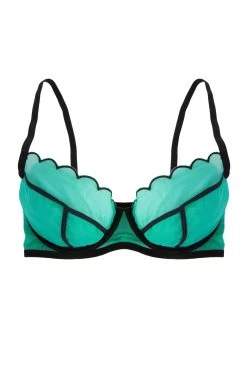 Playful Promises Kendra Emerald Scalloped DD/E-G Bra