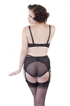 Bettie Page Lingerie Retro Eyelash Lace Bra Bras