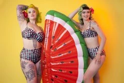 Collectif X Playful Promises Swimwear Melon Gingham Balcony Top 5 Collectif X Playful Promises Swimwear Melon Gingham Balcony Top