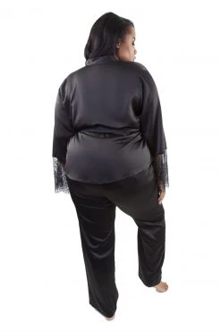 Playful Promises Curve Exclusive Joanie Satin PJ Set Nightwear