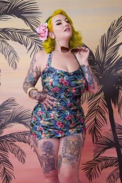 Collectif X Playful Promises Swimwear Jungle Balcony Swimsuit