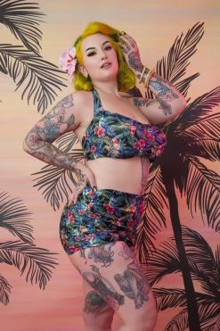 Collectif X Playful Promises Jungle Balcony Top