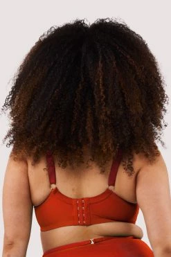 Playful Promises New In Eddie Red Crossover Wrap Bra