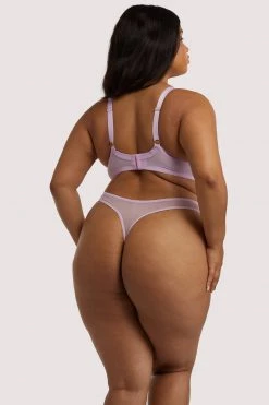 Playful Promises New In Bras Lila Lilac Plunge Bra