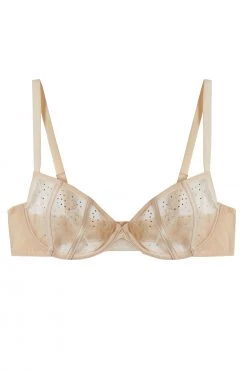 Playful Promises New In Nola Toffee Diamante Studded Bra