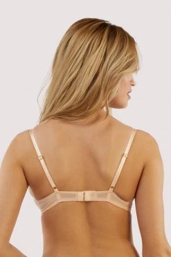 Playful Promises New In Nola Toffee Diamante Studded Bra