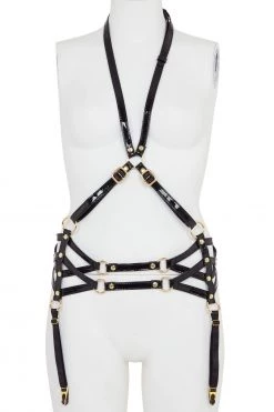 Regalia Erotic Deco Detail Suspender Harness