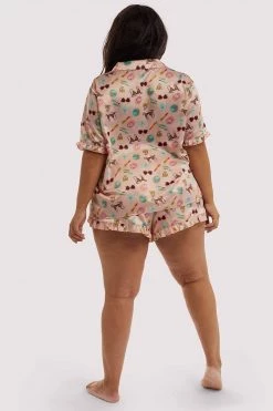 Playful Promises Bodil Jane Recycled Girls Best Friend Short Sleeved Top Nightwear