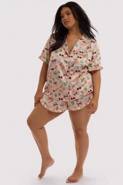 Playful Promises Bodil Jane Recycled Girls Best Friend Short Sleeved Top Nightwear